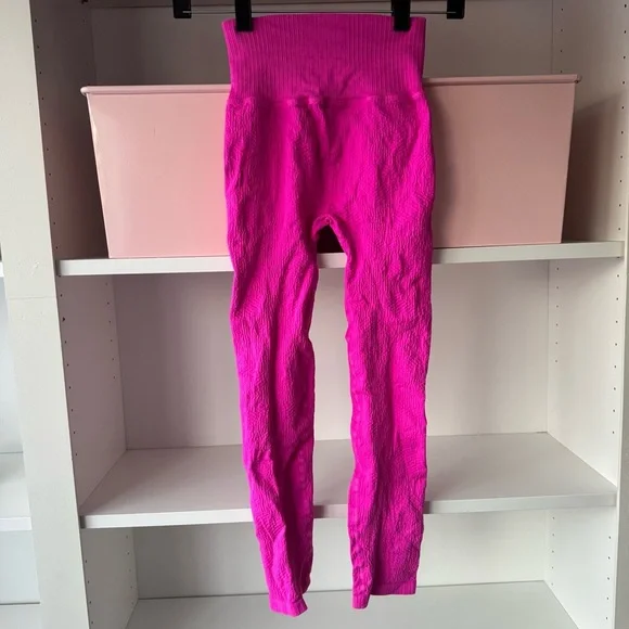 NWT FREE PEOPLE Good Karma Square-Neck Bra and High Rise 7/8 Leggings Set - Picture 9 of 10